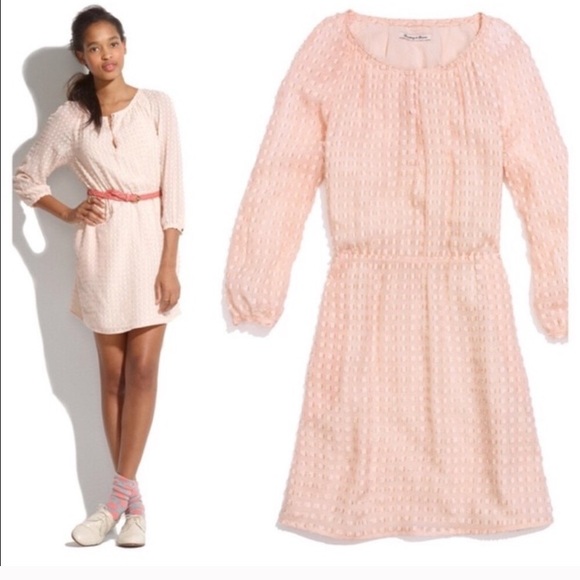 Madewell Dresses & Skirts - Blush Madewell Clipdot Dress